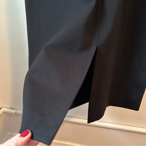 NWT Babaton Black Giovani Off Shoulder 3/4 Sleeve Ponte Dress - Size 6 - Picture 11 of 16